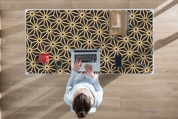 Desk mat Cubes and dots