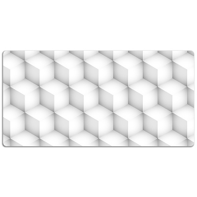 Large desk mat for children cubes