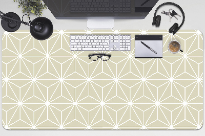 Full desk pad geometric pattern