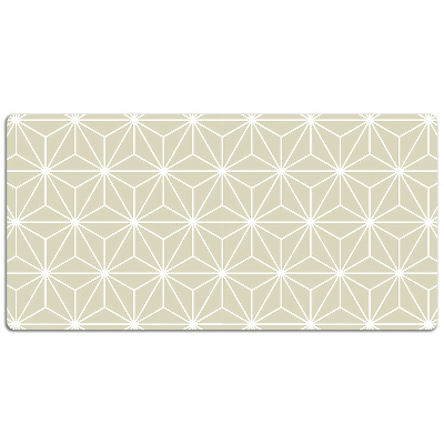 Full desk pad geometric pattern