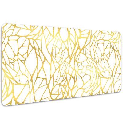 Full desk mat Golden ornament