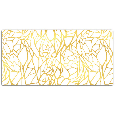 Full desk mat Golden ornament