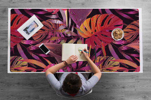 Full desk pad purple jungle