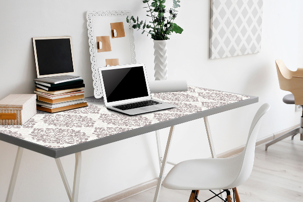 Large desk mat for children Damask