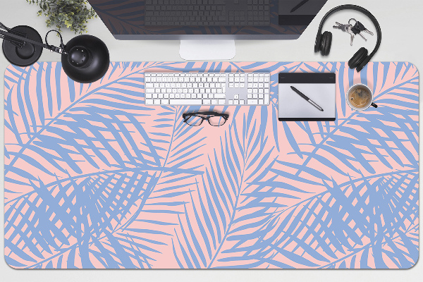 Full desk mat palm leaves