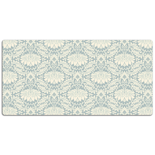Large desk pad PVC protector vintage pattern