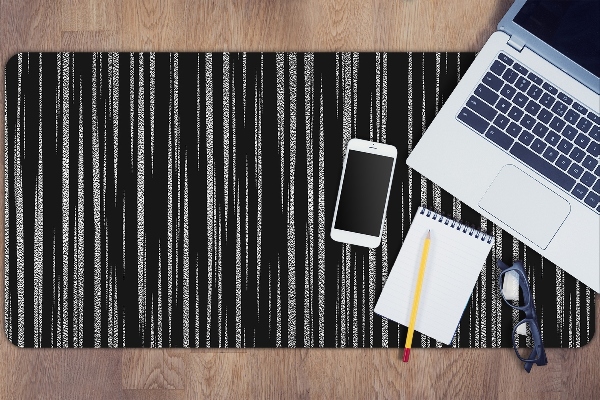 Full desk mat black design