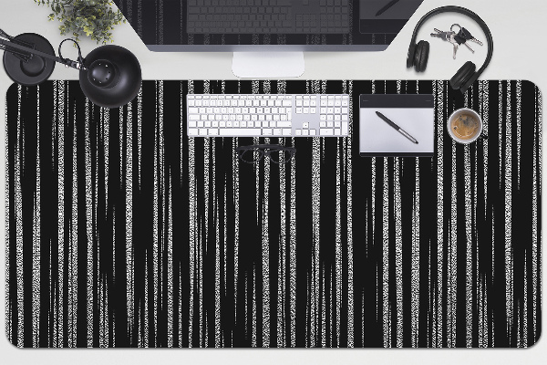 Full desk mat black design