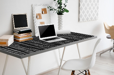 Full desk mat black design