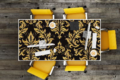 Full desk mat Golden ornament