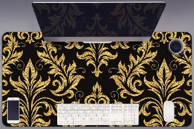 Full desk mat Golden ornament