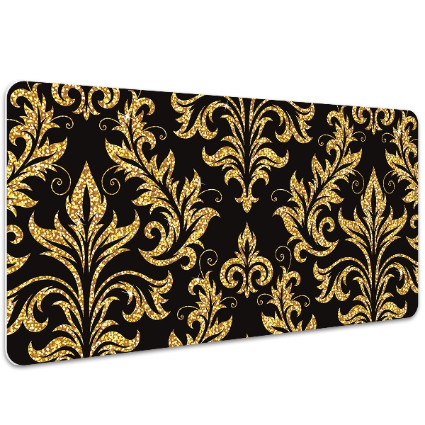 Full desk mat Golden ornament