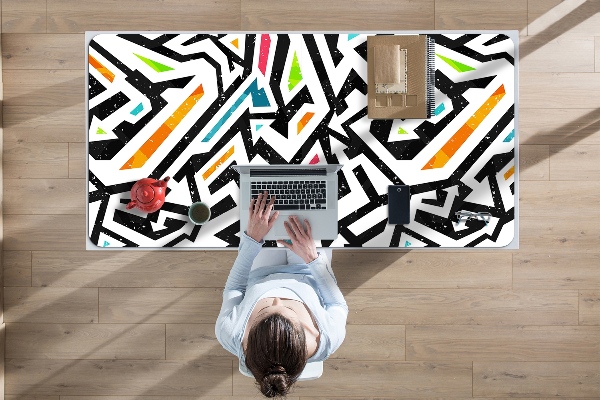 Large desk mat for children Graffiti
