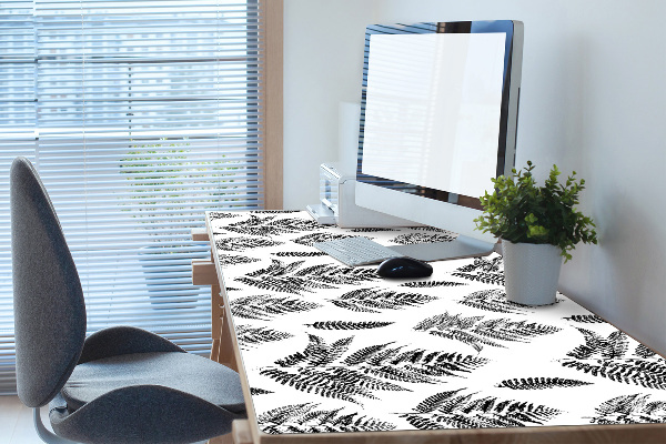Full desk mat fern leaves
