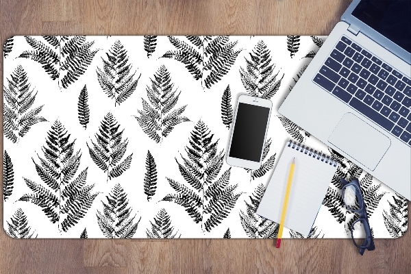Full desk mat fern leaves
