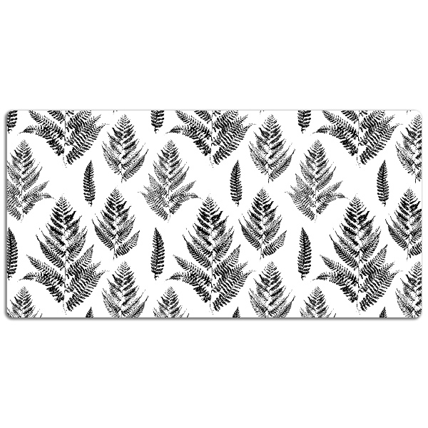 Full desk mat fern leaves