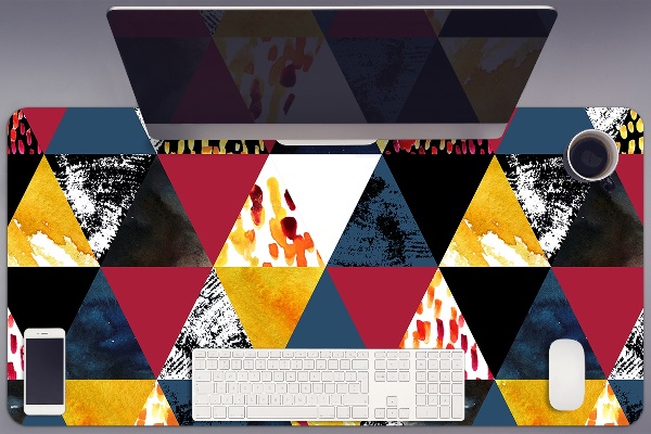 Full desk protector autumn mosaic