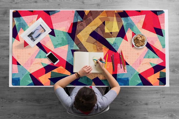 Desk mat autumn abstraction