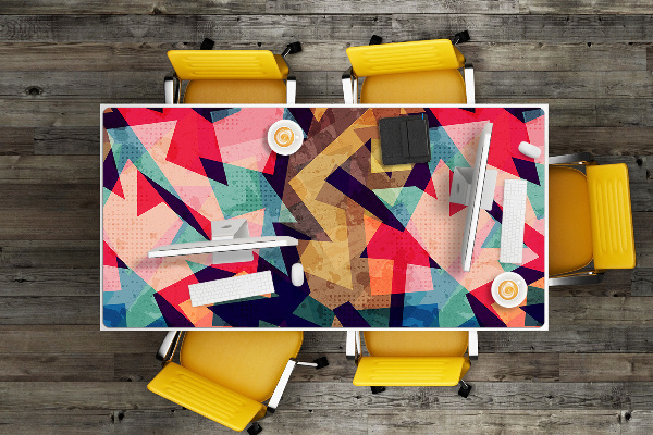 Desk mat autumn abstraction