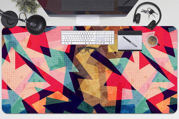 Desk mat autumn abstraction