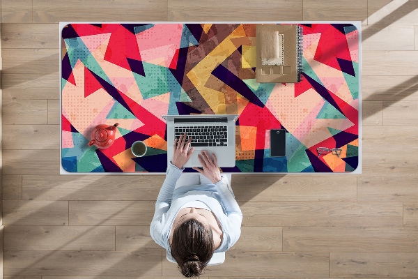 Desk mat autumn abstraction