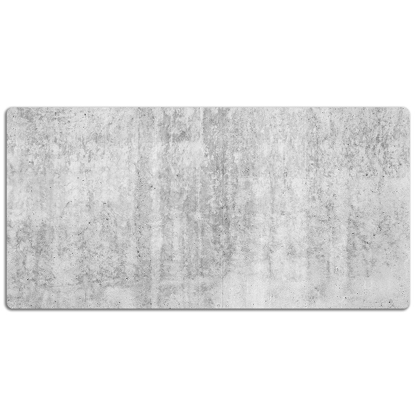 Large desk mat for children gray concrete
