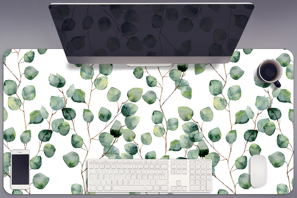 Full desk protector Twigs with leaves