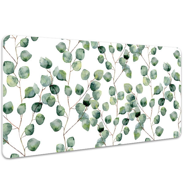 Full desk protector Twigs with leaves