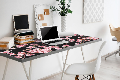 Large desk pad PVC protector Cherry blossoms