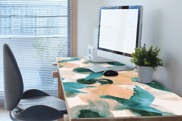 Full desk mat birds painted