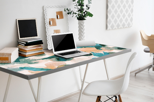 Full desk mat birds painted