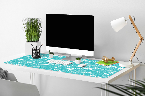 Large desk mat for children waves