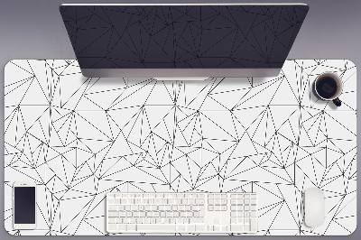 Desk pad simple triangles