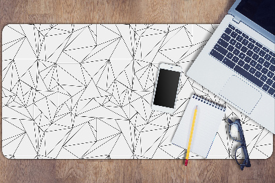 Desk pad simple triangles