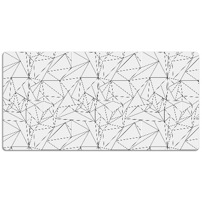 Desk pad simple triangles