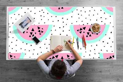 Desk pad Watermelons and dots