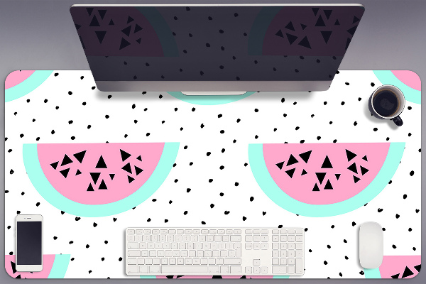 Desk pad Watermelons and dots