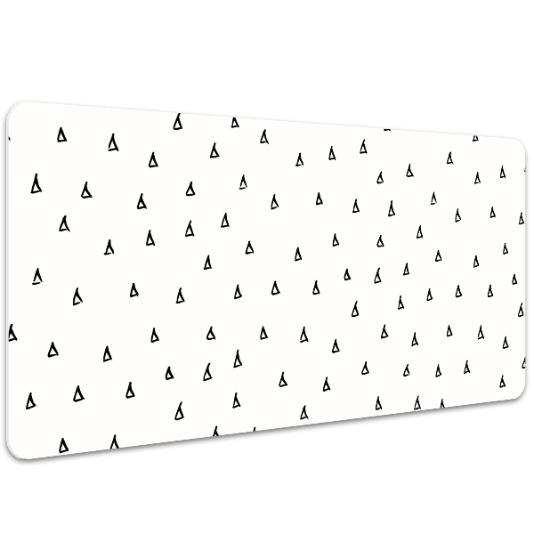 Desk pad drawn drops
