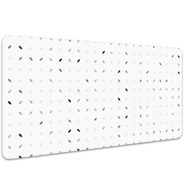Full desk protector symmetrical pattern