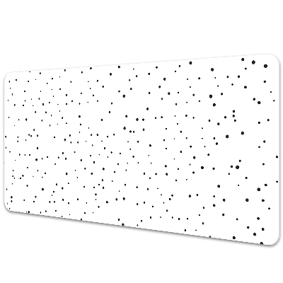 Full desk pad chaotic dots