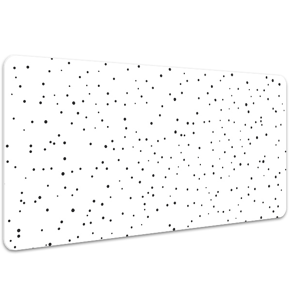 Full desk pad chaotic dots