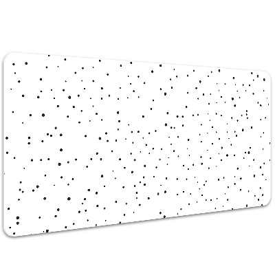 Full desk pad chaotic dots