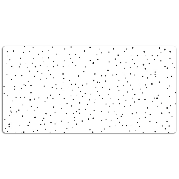 Full desk pad chaotic dots