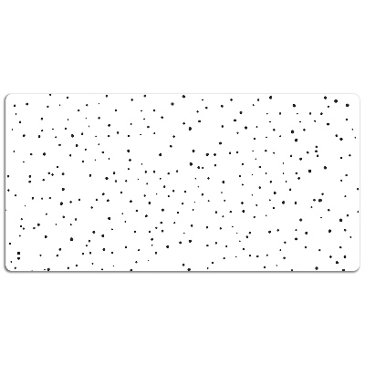 Full desk pad chaotic dots