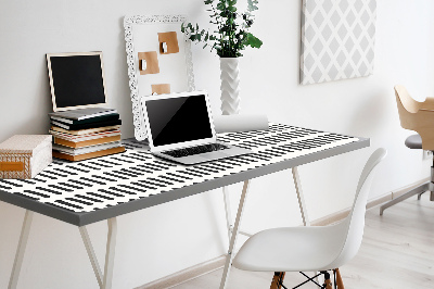 Desk mat abstract lines