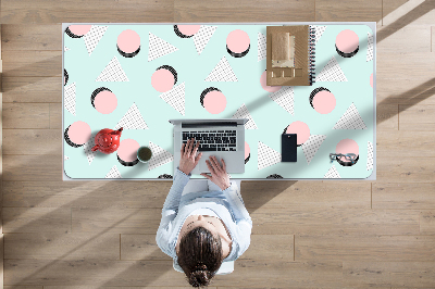 Desk pad Circles and triangles