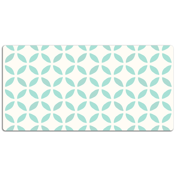Full desk protector symmetrical pattern