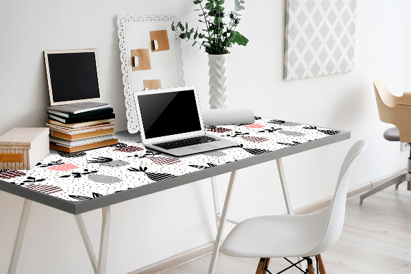 Full desk pad Flowers in vases