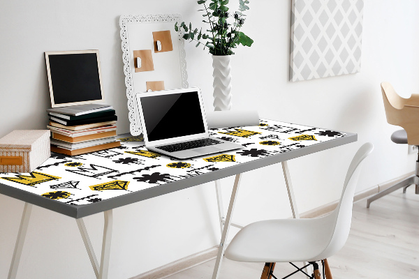 Desk pad Graffiti crown