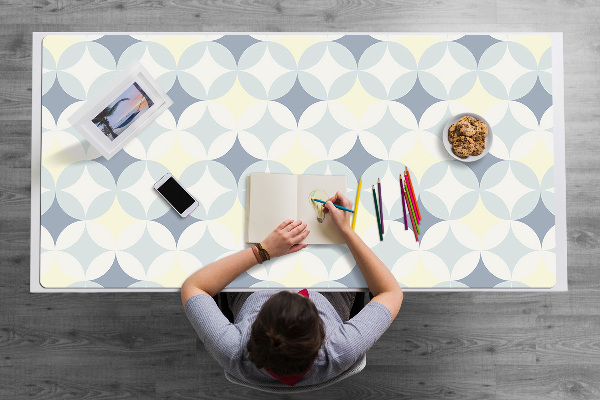Full desk mat retro texture